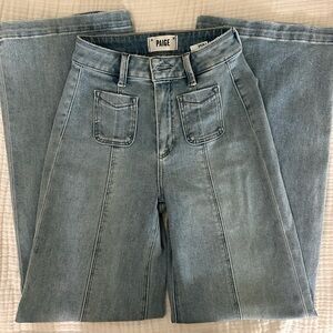 PAIGE Women's wide leg jeans